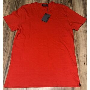 NWT G/Fore Textured Golf T Shirt G4MS23K461 Poppy Red Short Sleeve Mens XL
